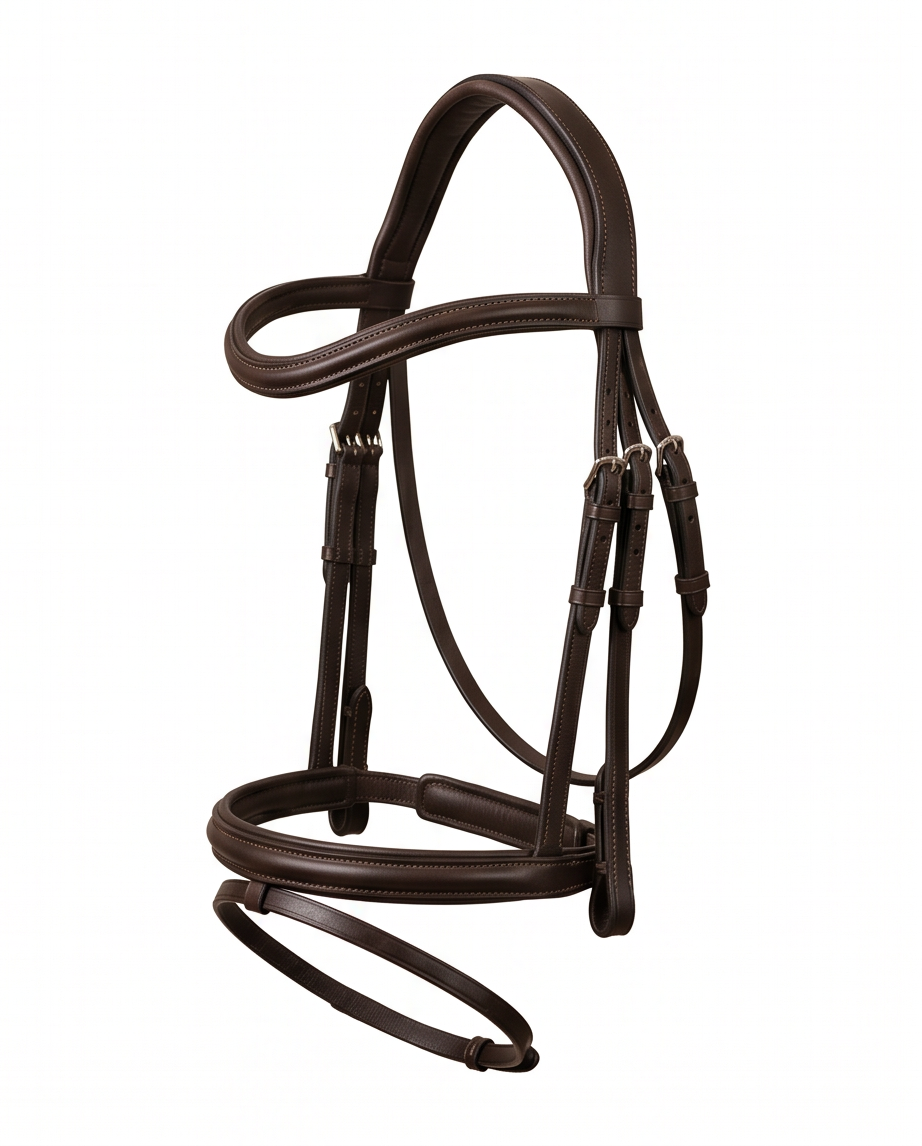 Brida Importada de Cuero para Caballo Santa Cruz