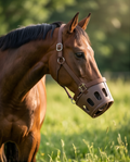 Bozal de Plastico Importado para Caballo