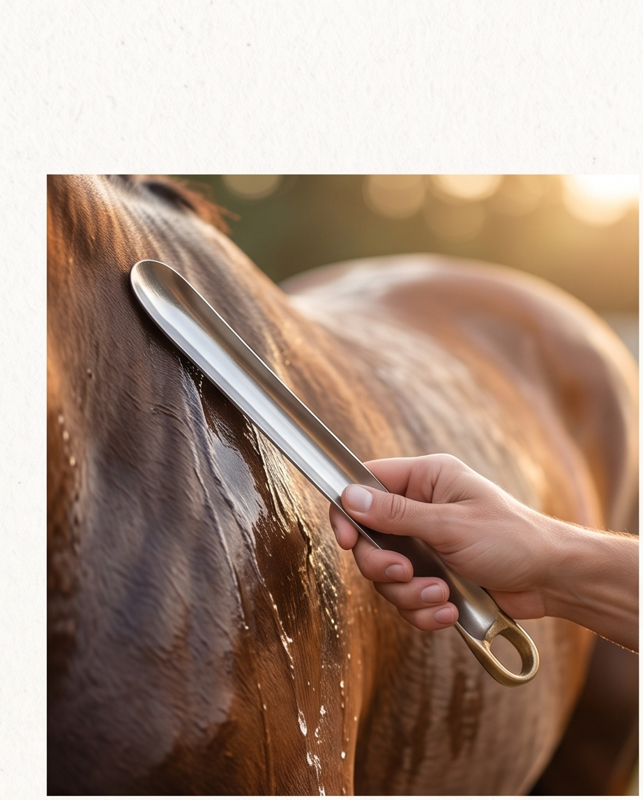 Escrepa Importada para Caballos