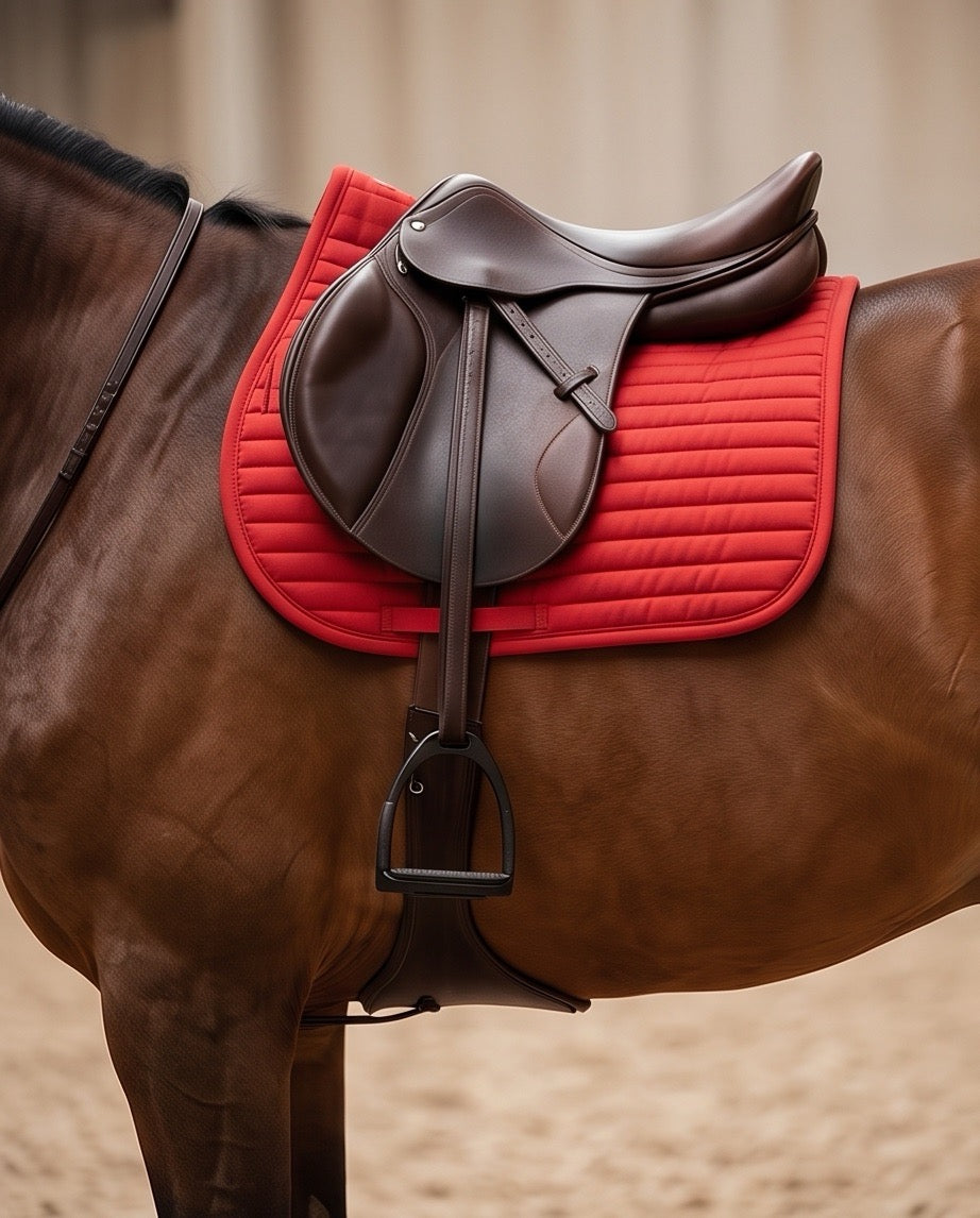 Guata Nacional Roja para Silla de Montar