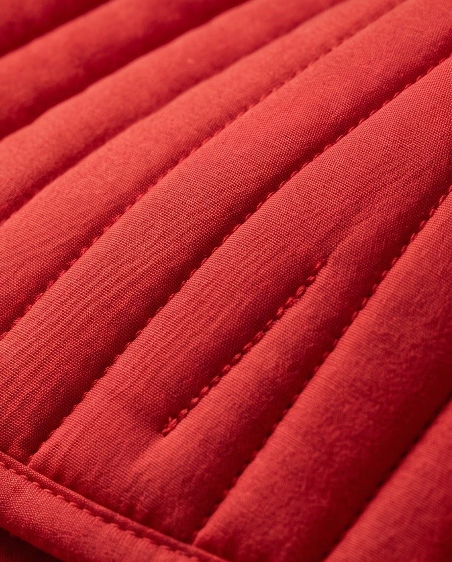 Guata Nacional Roja para Silla de Montar