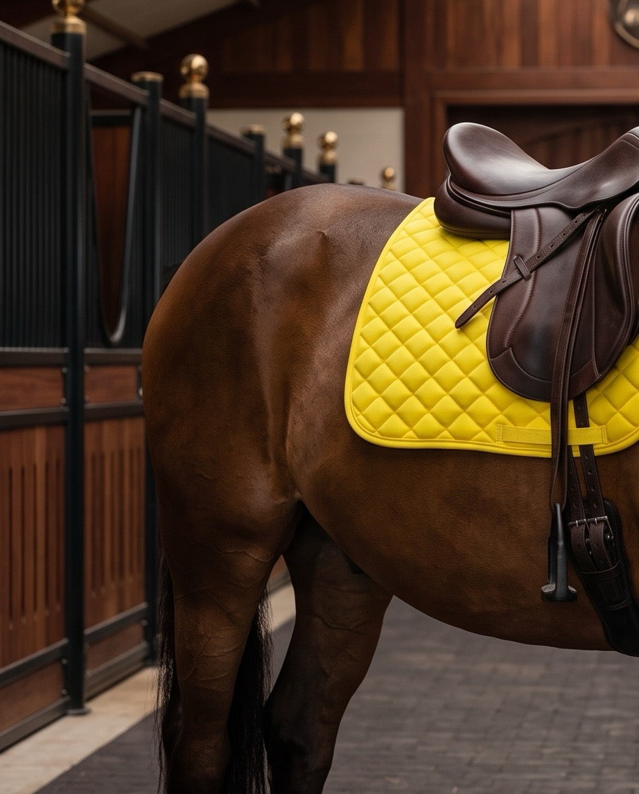 Mantilla Nacional Amarilla para Caballo