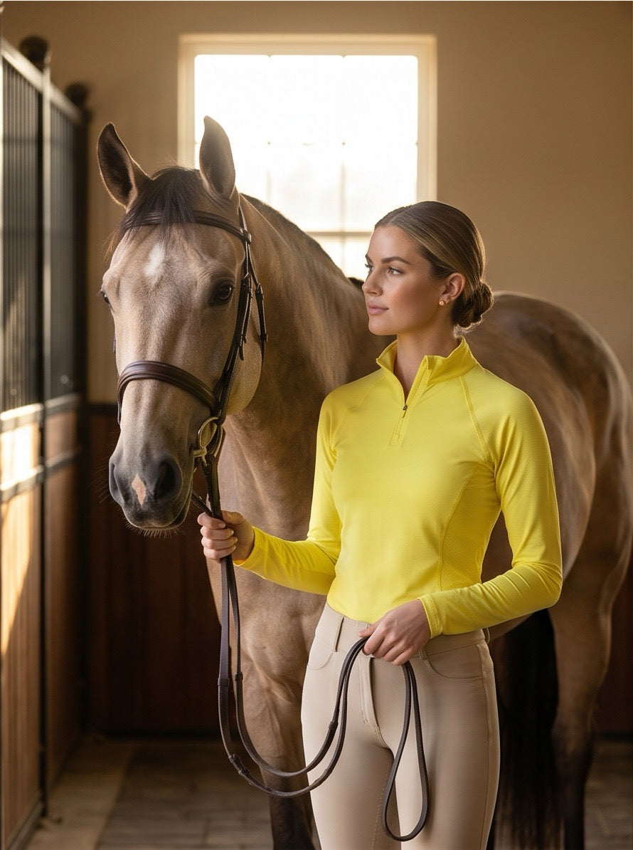 Camisa Diario Mujer Talla S Amarillo